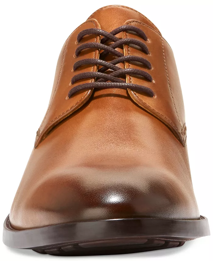 Мужские классические оксфорды Hawthorne Plain Cole Haan, коричневый — фото 3