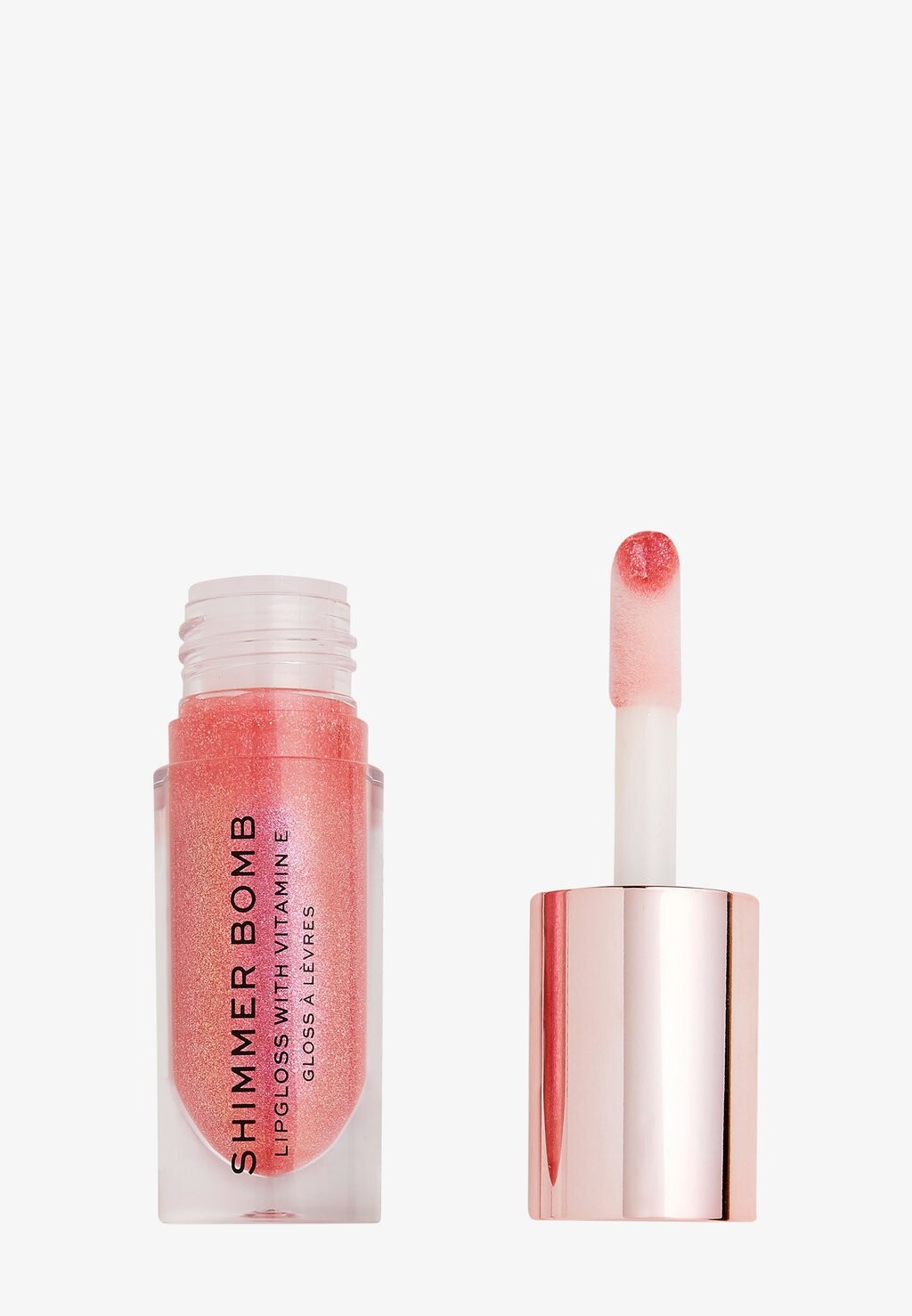 

Блеск для губ Revolution Shimmer Bomb Gloss Makeup Revolution, розовый