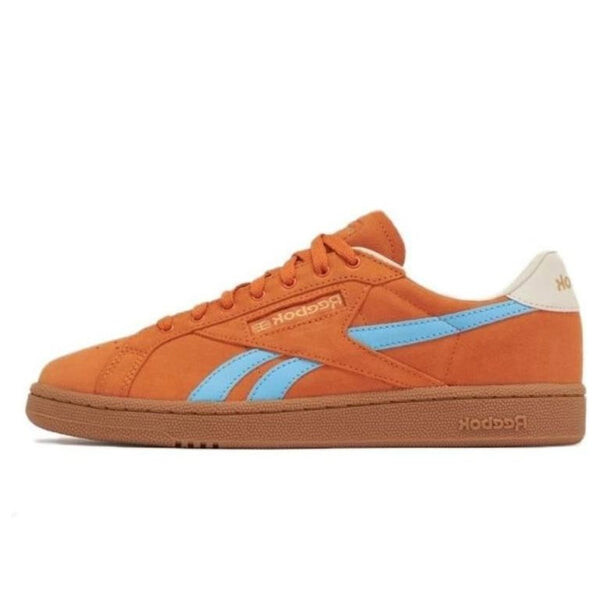 

Кроссовки club c grounds uk 'orange brown blue' Reebok, оранжевый