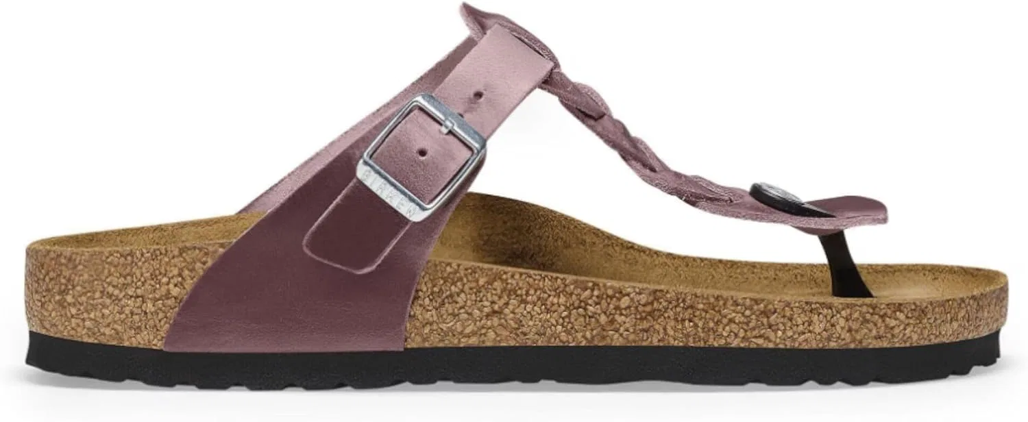 Сандалии из натуральной кожи, Birkenstock, лавандовый — фото 4