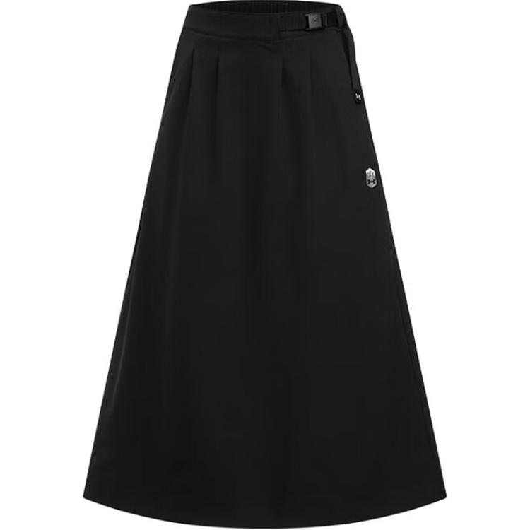

Повседневная длинная юбка женская черная Under Armour