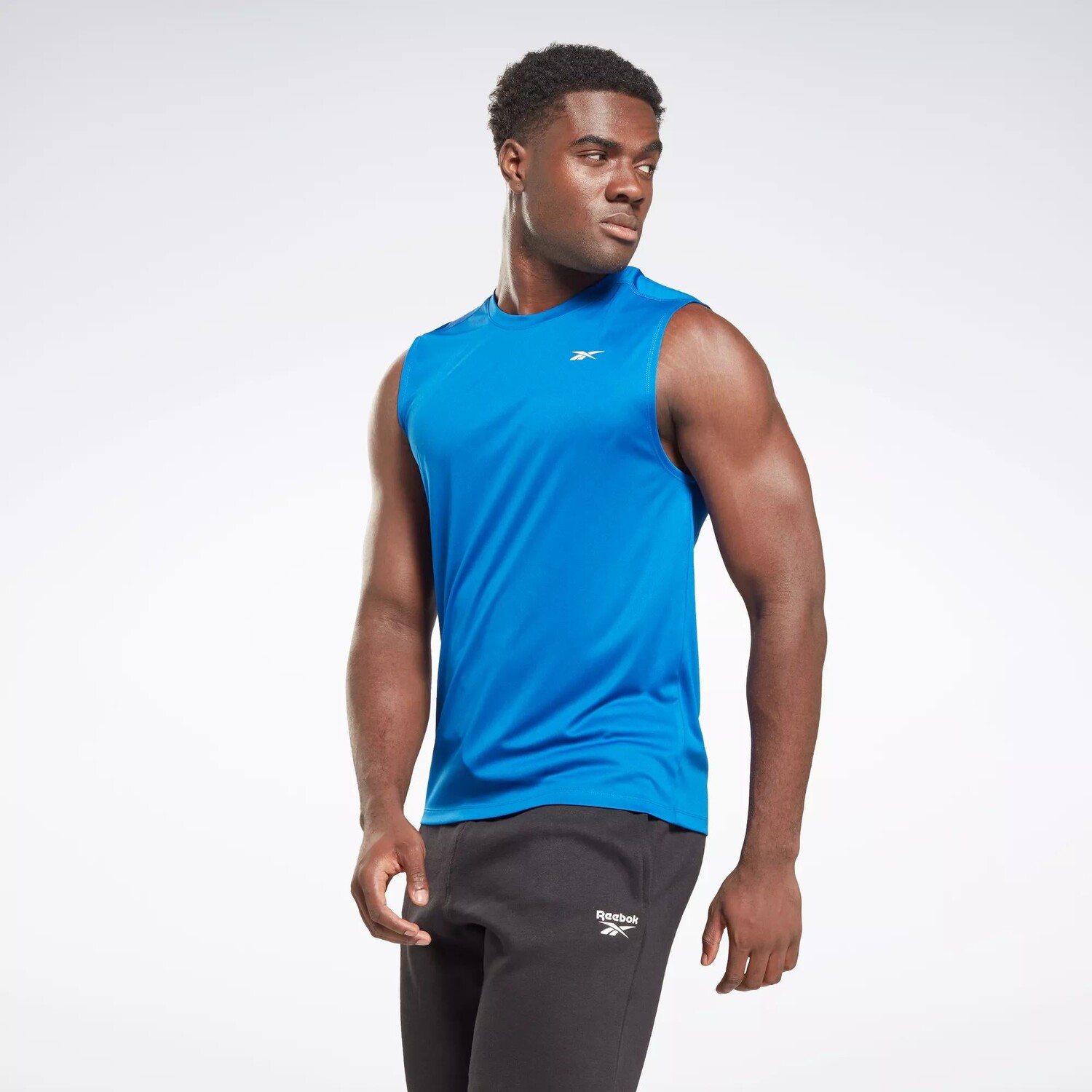 

Футболка без рукавов Training Tech Reebok, цвет Vector Blue