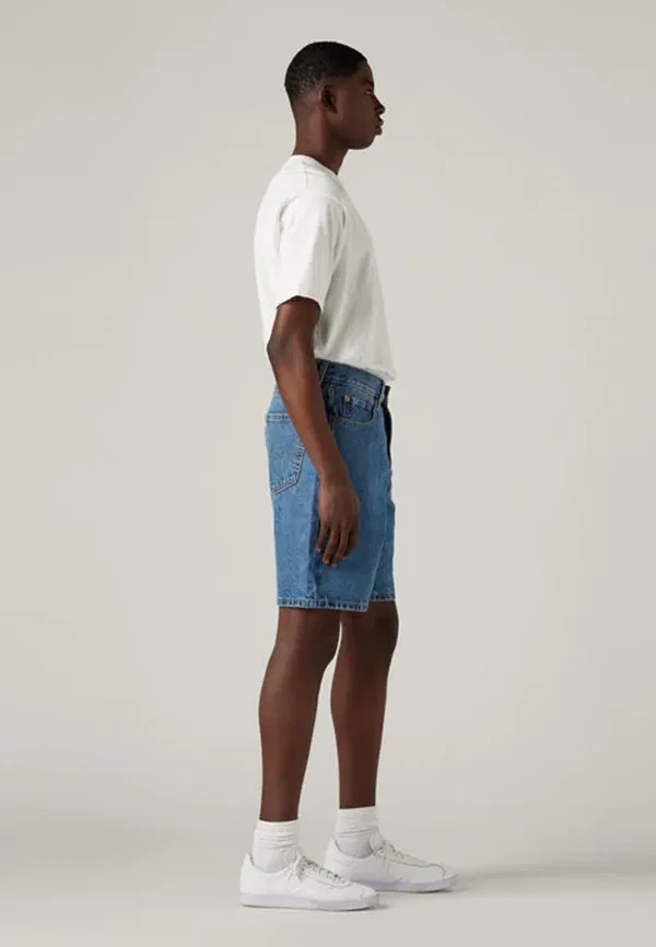 Шорты свободные джинсовые Levi'S, средняя посадка — фото 4