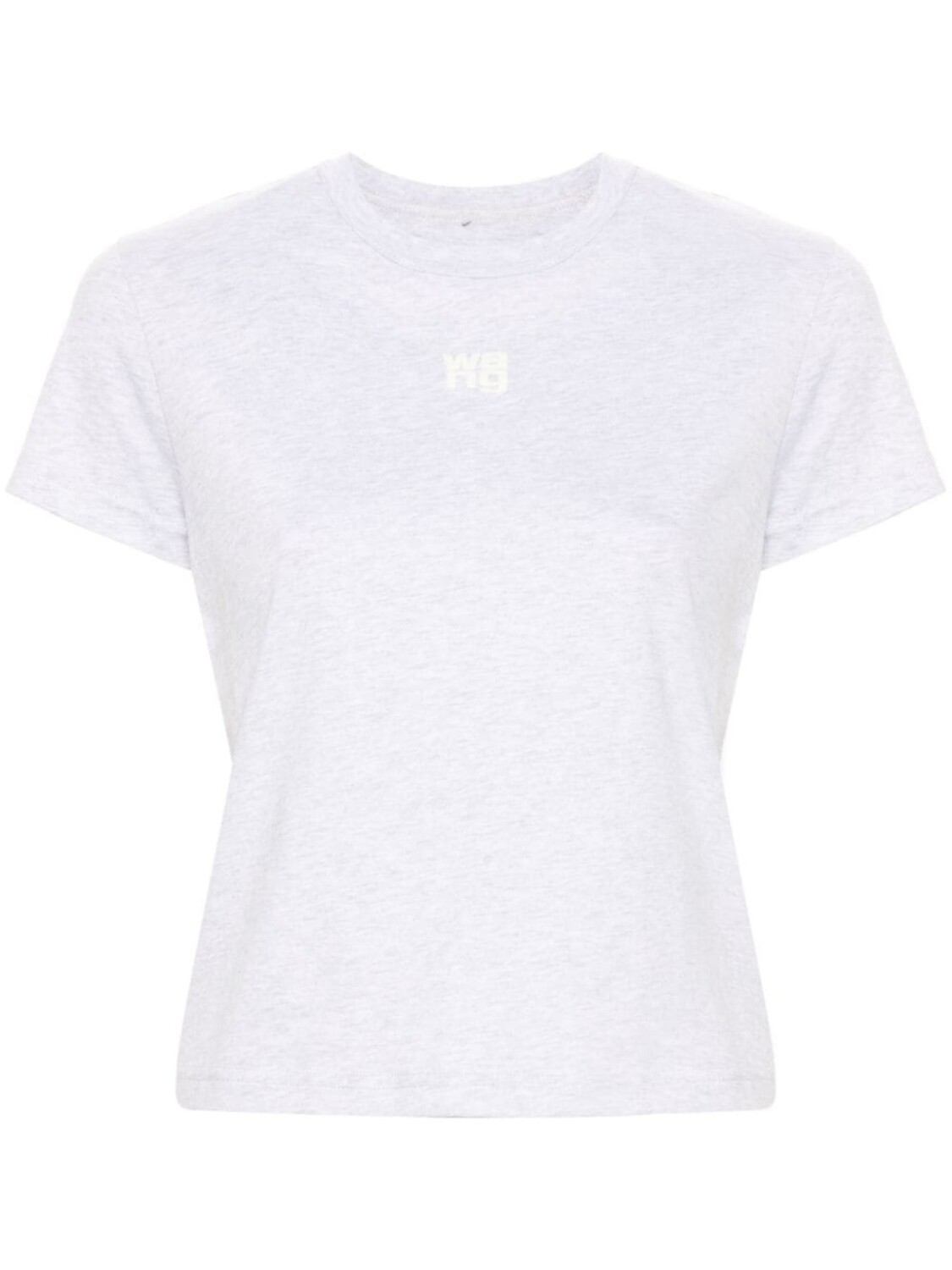 

Alexander Wang футболка из хлопка с логотипом, серый