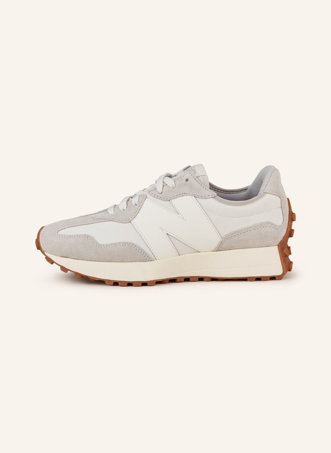 Кроссовки 327 New Balance, белый — фото 4