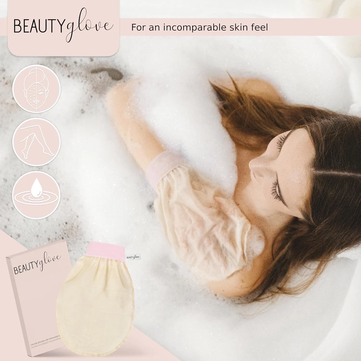 Отшелушивающая перчатка из турецкого шелка ‎Beautyglove — фото 4