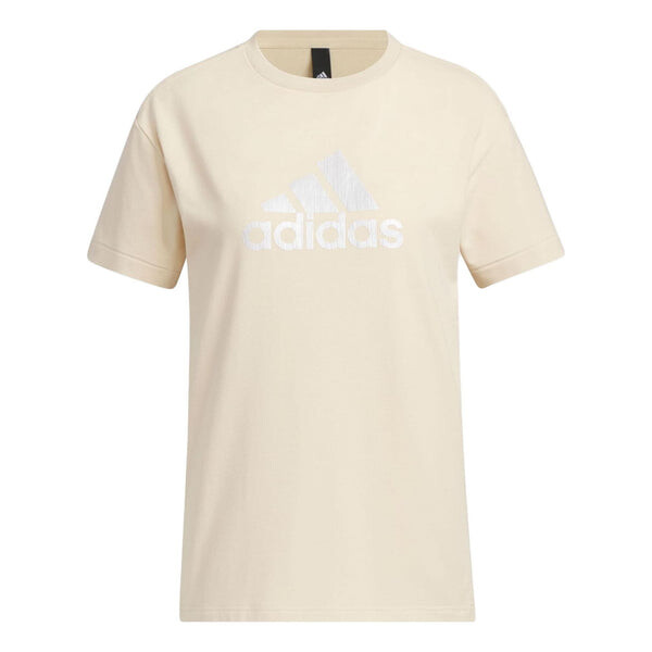 

Футболка rco bos футболка азиатские размеры Adidas, бежевый