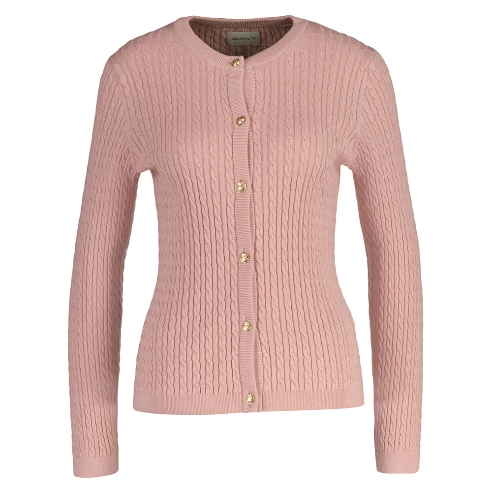 

Свитер Gant 4805271 cardigan, розовый