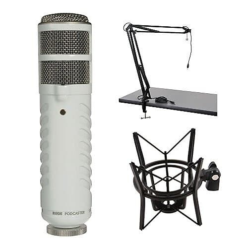 

Микрофон RODE Podcaster Booming Kit with Shockmount and Boom Arm