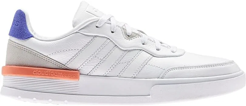 Мужские кроссовки для легкой атлетики Adidas Clubcourt, Ftwbla Ftwbla Tinson — фото 2