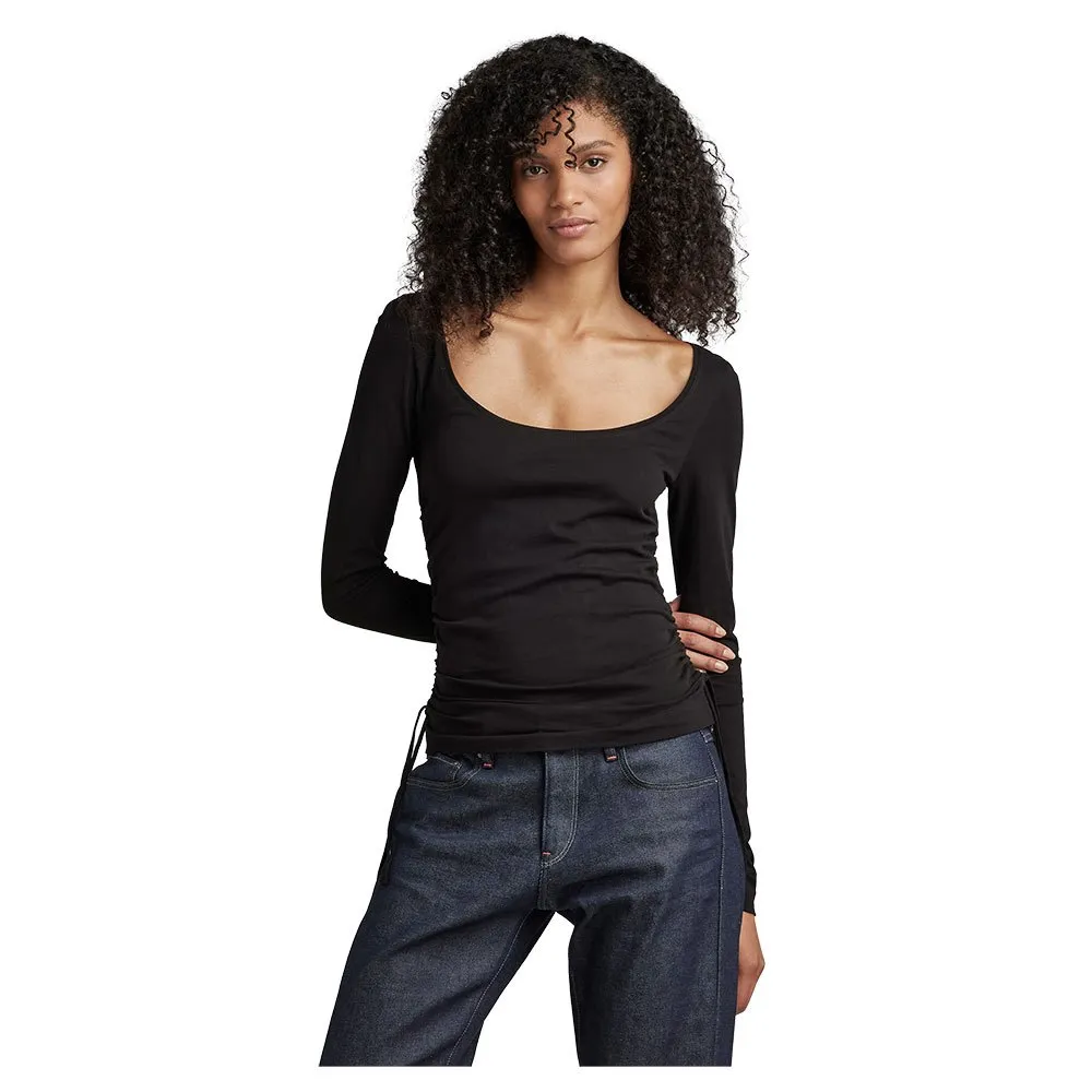 

Футболка G-Star Adjustable Slim Deep Scoop, черный