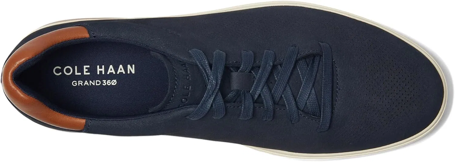 Кроссовки Cole Haan Grandpro Angleace Men's Shoes, Navy Blazer British Tan Gum — фото 2