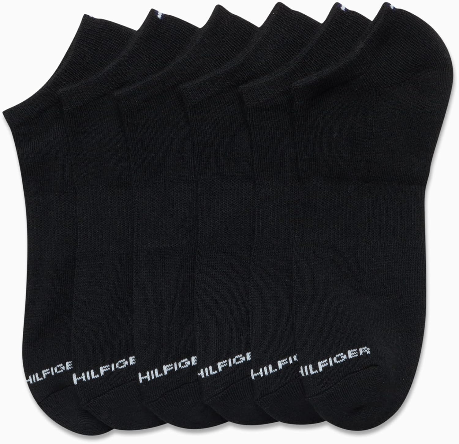 Мужские спортивные носки Tommy Hilfiger - носки Cushion, непрозрачные (6 шт.), Black Classic — фото 4