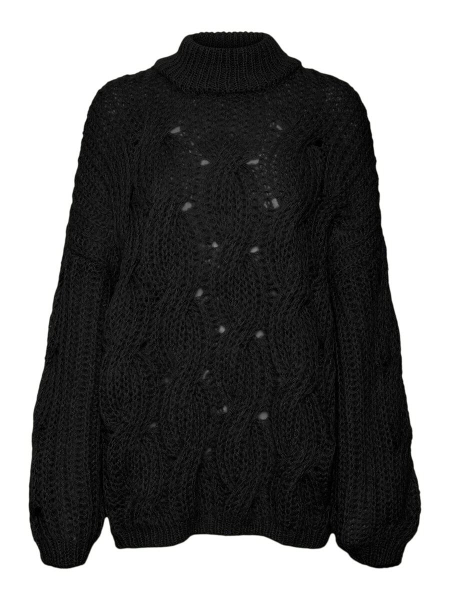 

Базовый свитер VERO MODA Sweater VMMADDY, черный