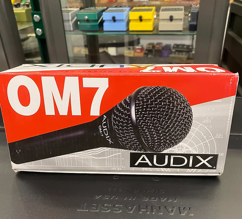 

Кардиоидный динамический вокальный микрофон Audix OM7 Handheld Hypercardioid Dynamic Vocal Microphone