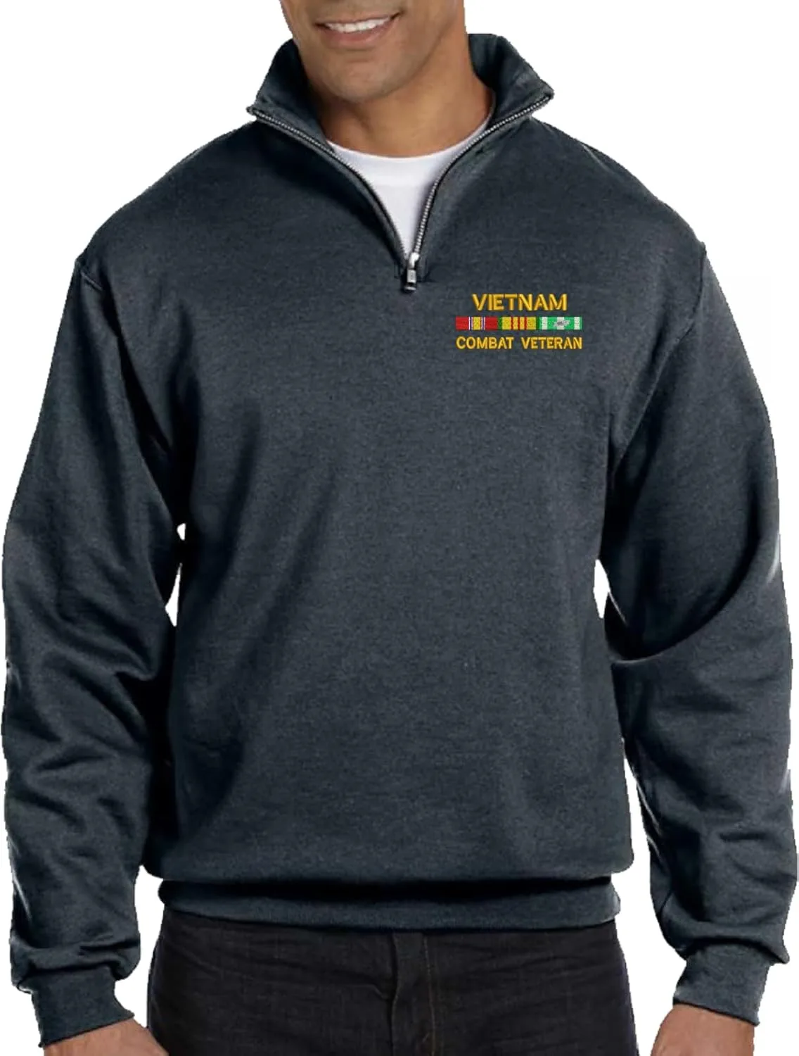 

Толстовка MilitaryBest Vietnam Combat Veteran с нашивками