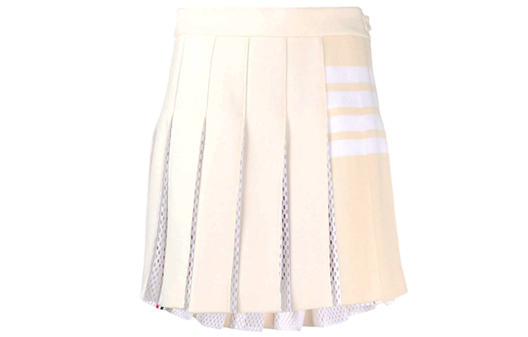 

THOM BROWNE Повседневная короткая юбка женская экрю