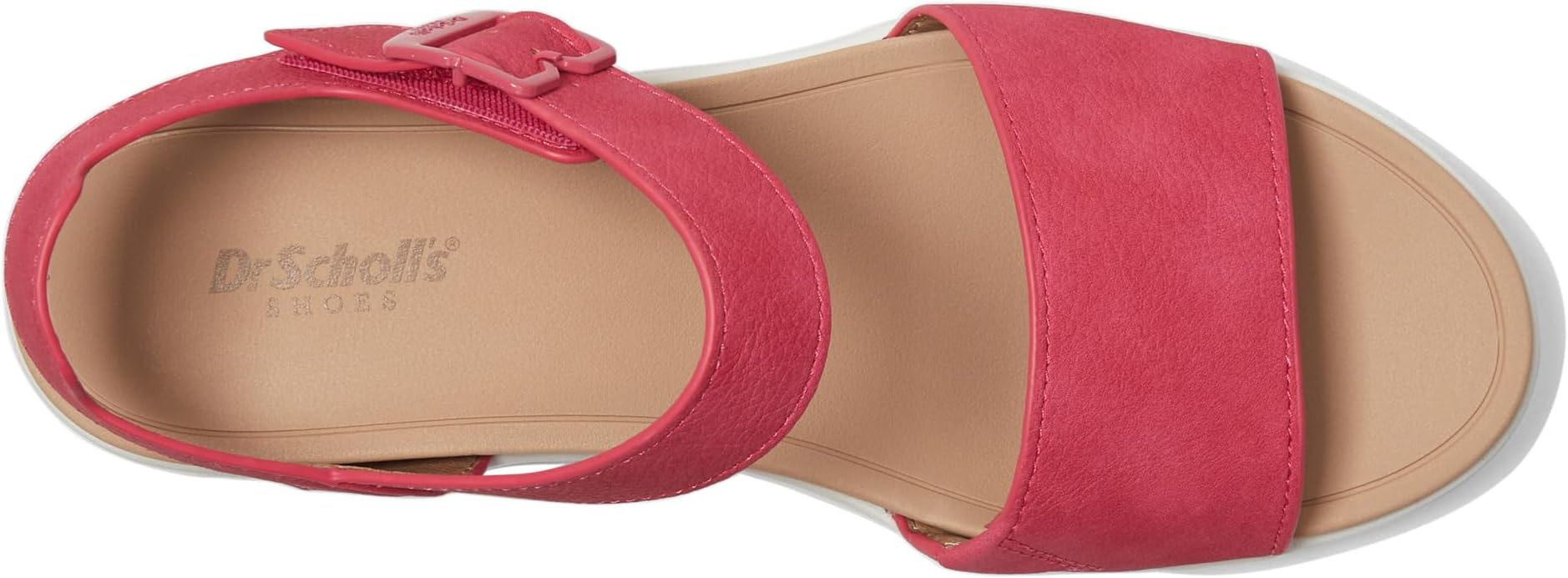Сандалии Dr. Scholl's Time Off Sky, цвет Pink Punch Faux Leather — фото 2