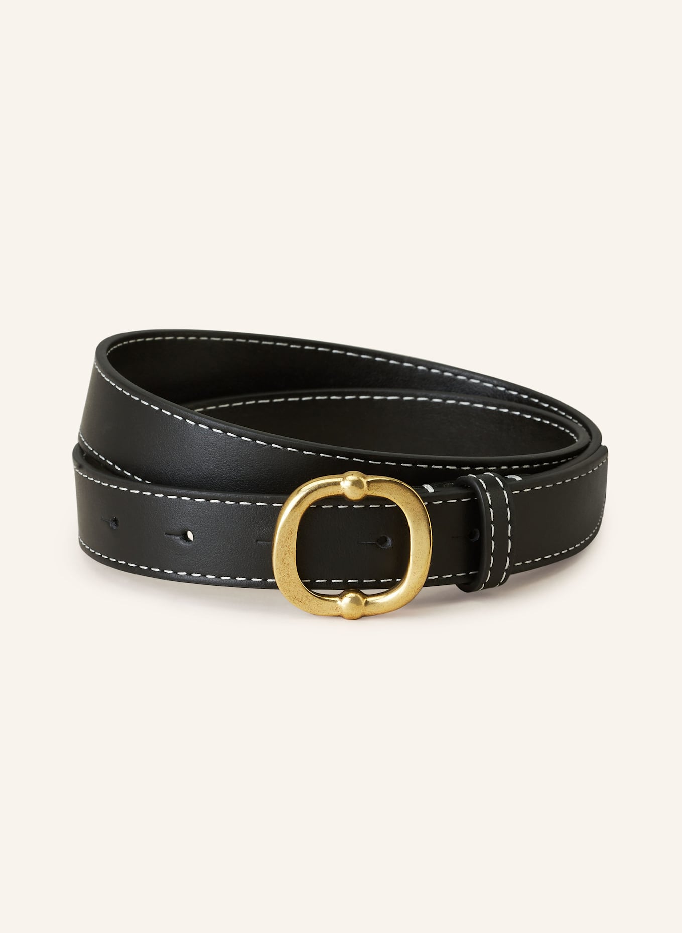 

Кожаный ремень Claudie Pierlot, черный