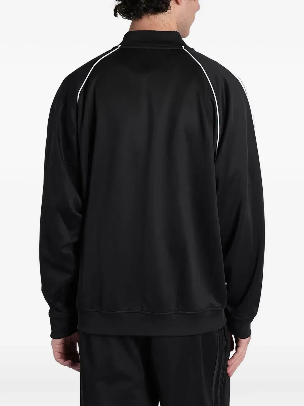 Спортивная куртка SST Adicolor Classics с вышитым логотипом Adidas, черный — фото 4