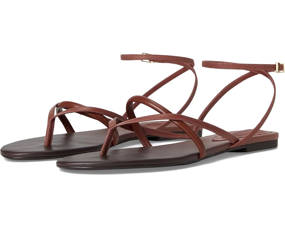 Сандалии Schutz Diana Flat, цвет Desert Brown