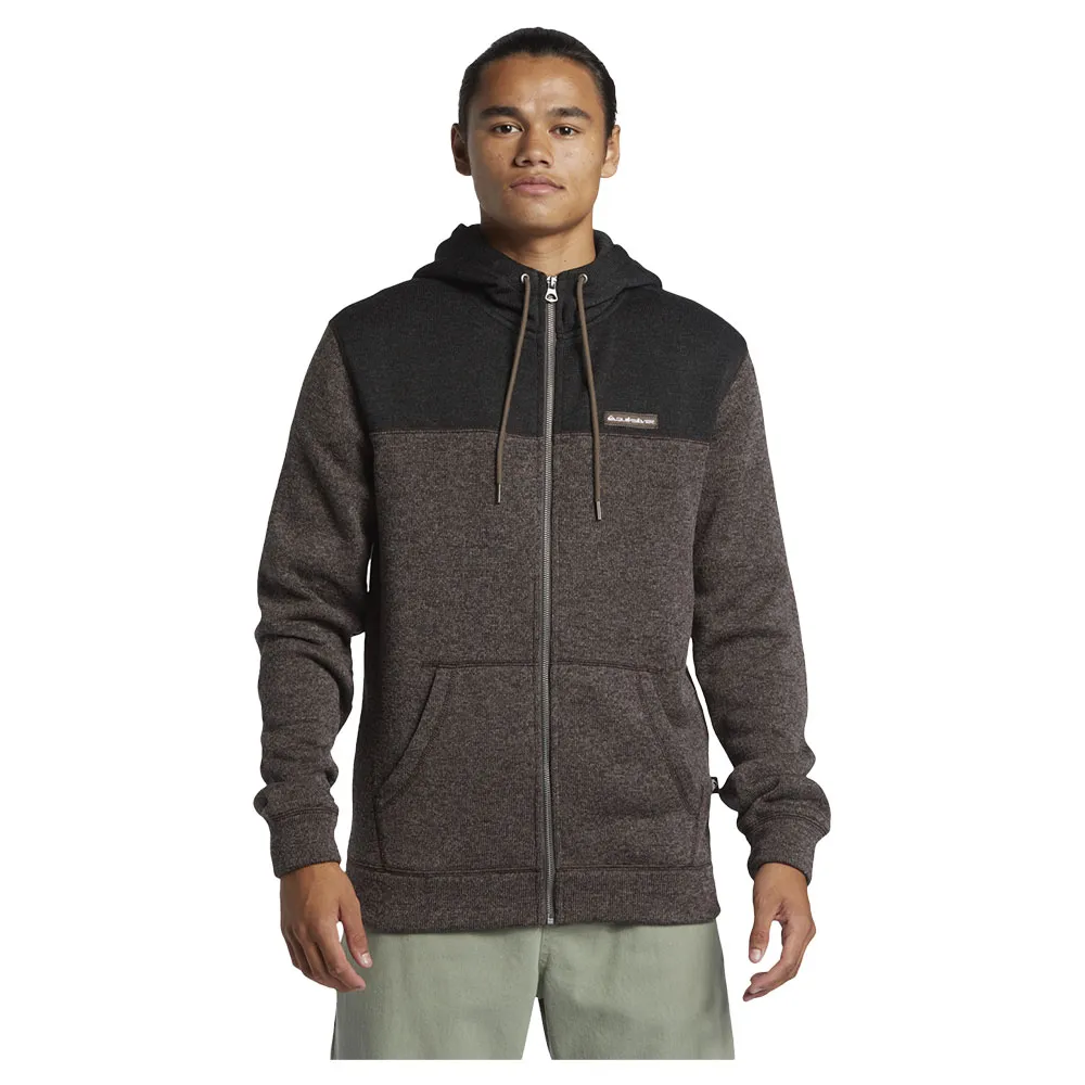 

Толстовка Quiksilver Keller Block full zip, серый