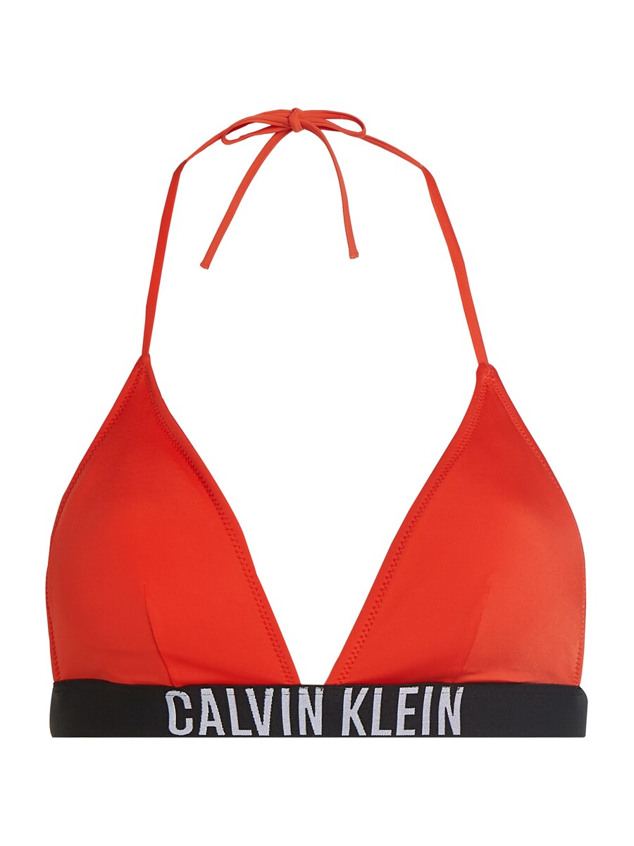 

Треугольный топ бикини Calvin Klein Swimwear Intense Power, цвет Orange red