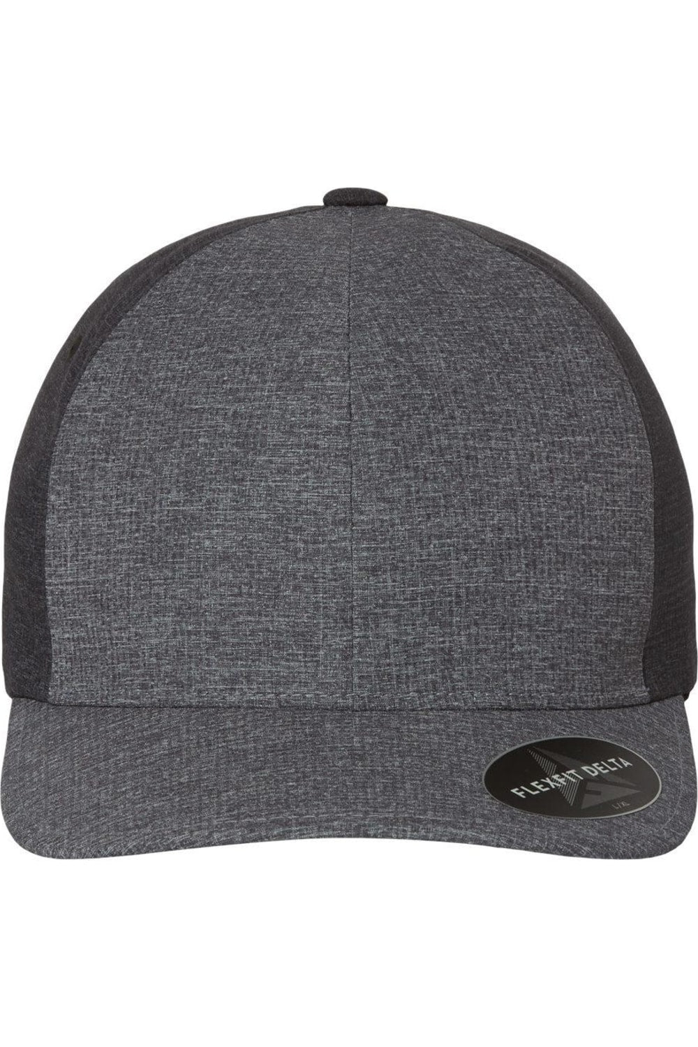 

Бесшовная кепка Flexfit Delta, цвет melange blue/ melange charcoal