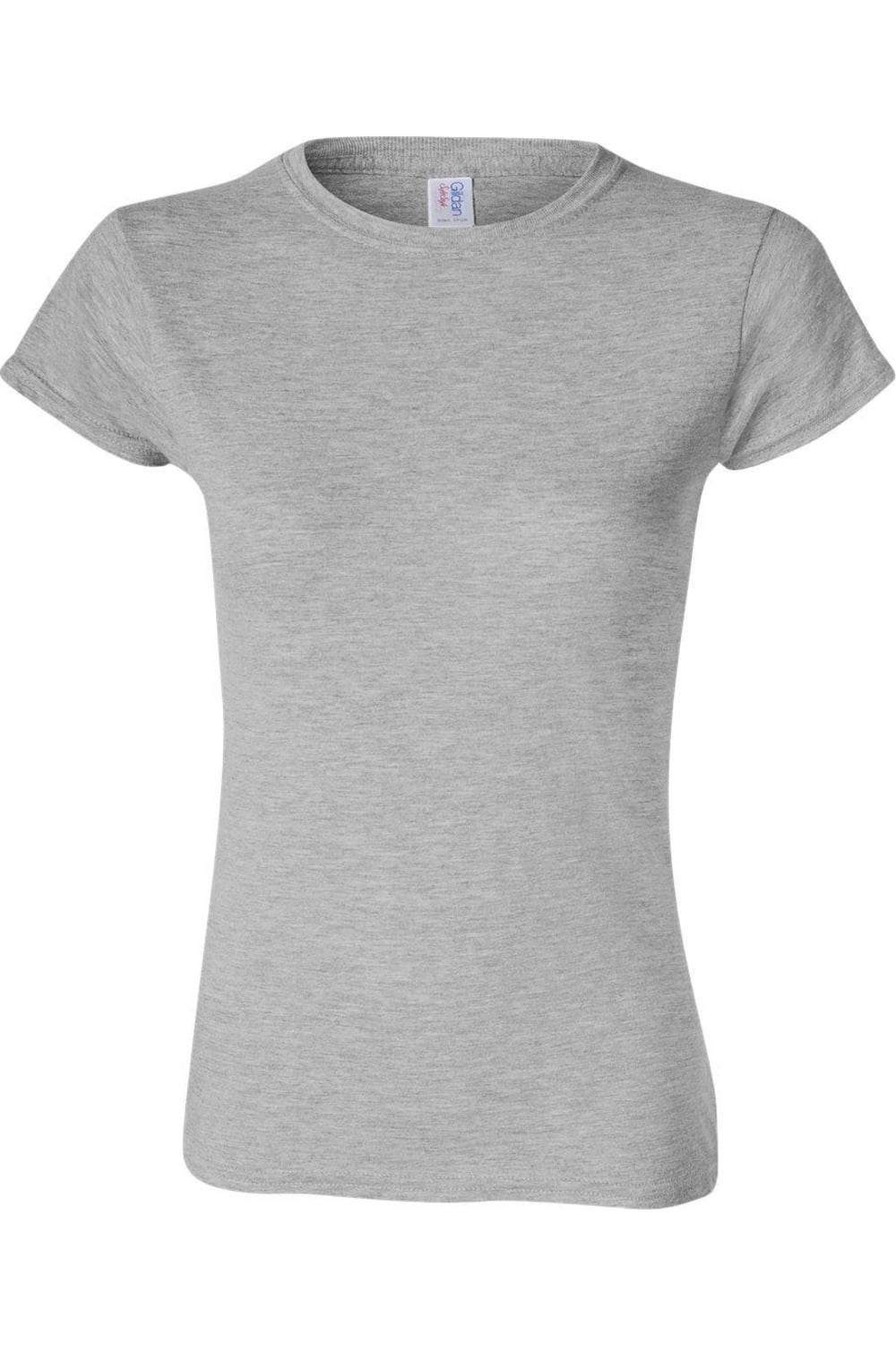 

Женская футболка Gildan Softstyle, цвет sport grey