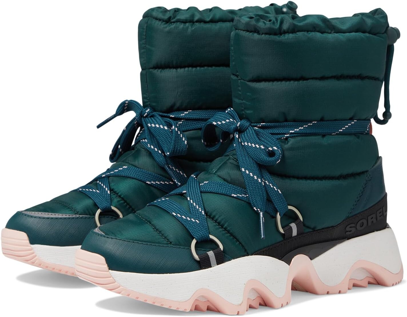 

Зимние ботинки Kinetic Impact NXT Boot Waterproof SOREL, цвет Midnight Teal/Vintage Pink