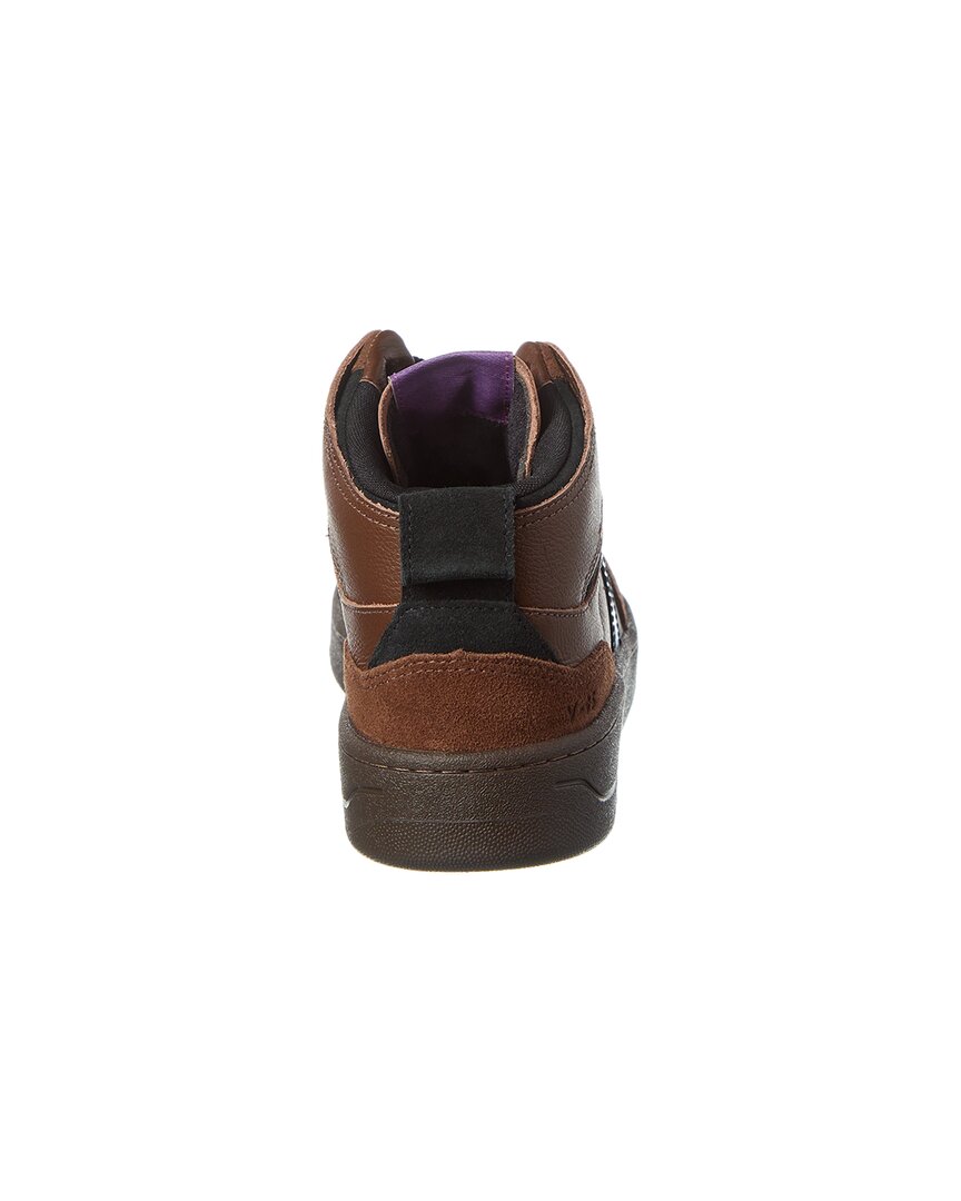 Кроссовки VEJA V-95 OT из кожи, черный — фото 3