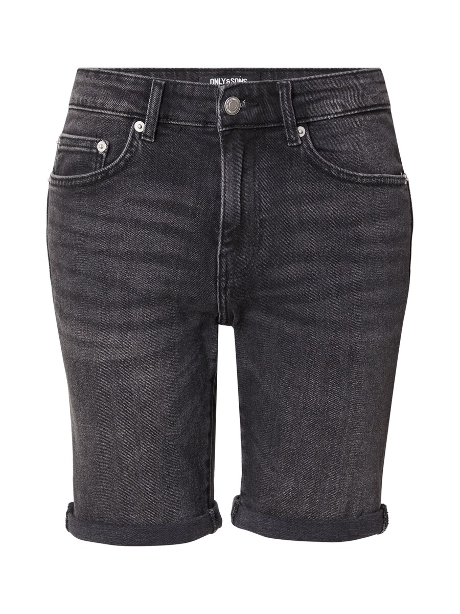 

Узкие джинсы Only & Sons Ply Life, Black Denim