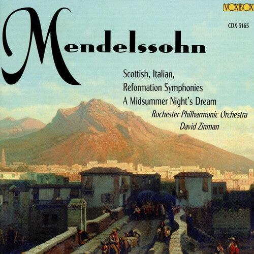 

CD диск Mendelssohn / Zinman / Rochester Philharmonic: Sym 3-5