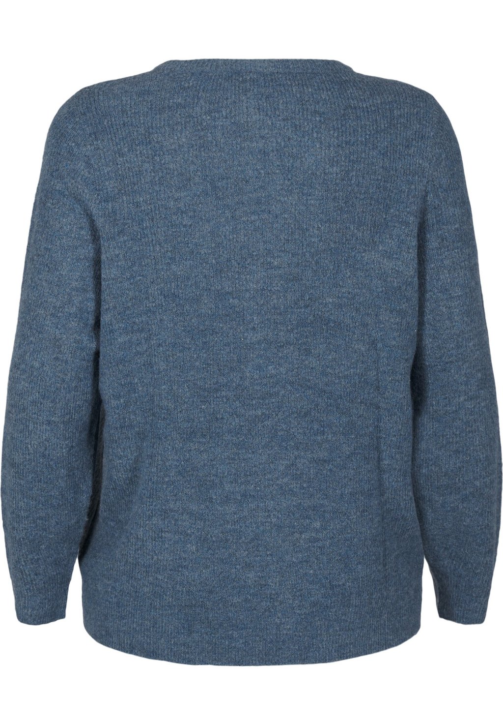 

Джемпер MELANGE WITH ROUND NECK Zizzi, синий