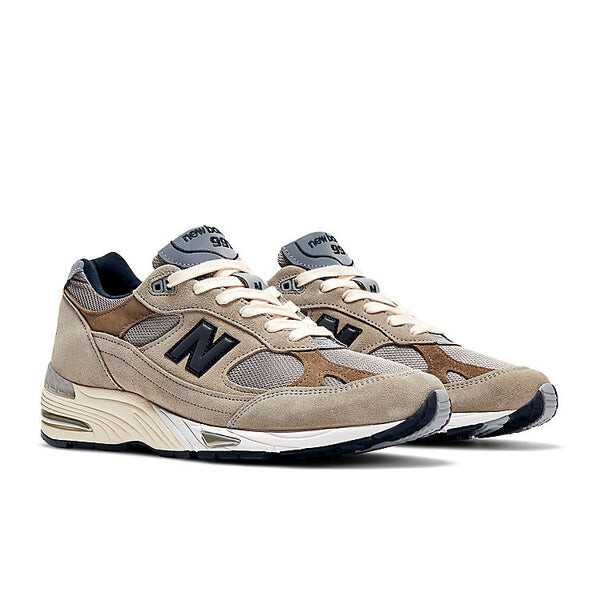 Кроссовки x jjjjound 991 сделано в Англии New Balance, серый — фото 4