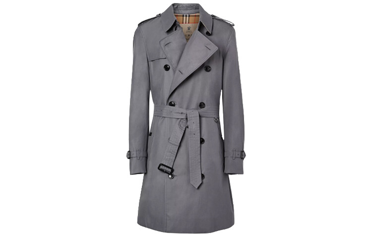 

Тренчкот мужской серый Burberry