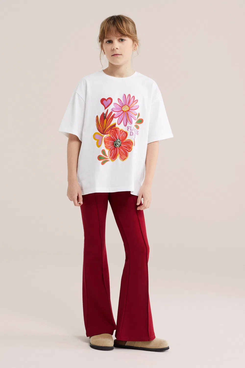 Леггинсы-клеш We Fashion, Red — фото 4