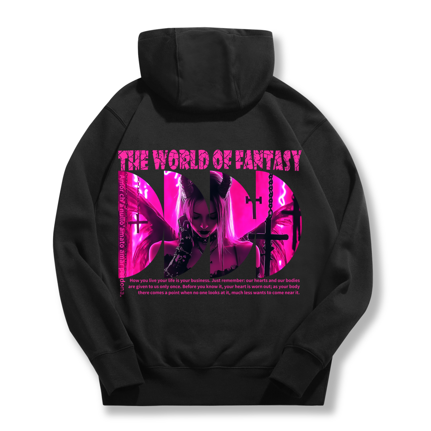 

Спортивный клубный свитшот унисекс черный Nike, Black Desire Angel A