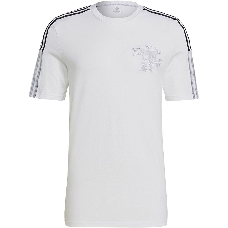 

Adidas Мужские белые футболки с круглым вырезом средней высоты, Белый, Adidas Мужские белые футболки с круглым вырезом средней высоты