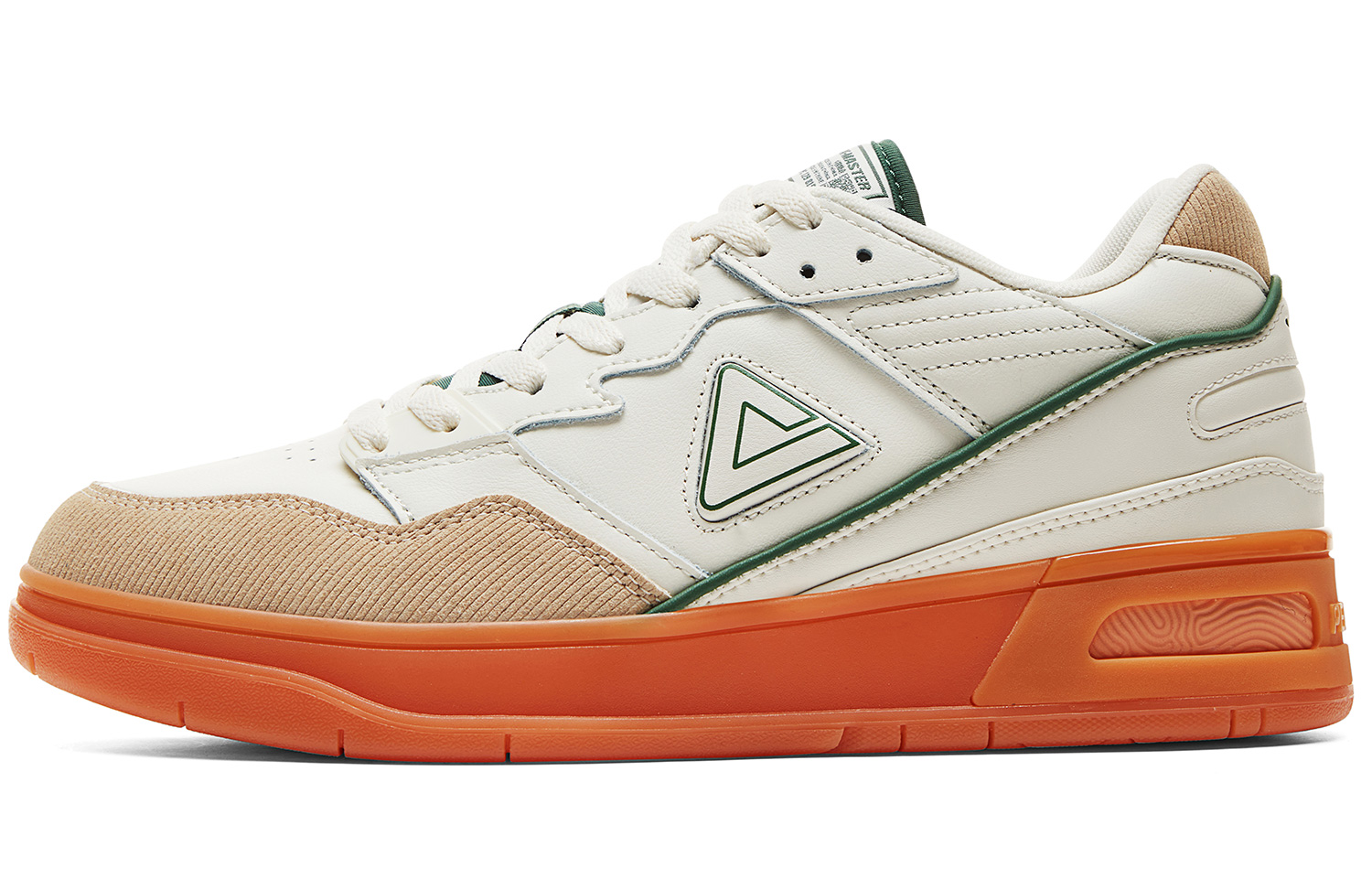 

Кроссовки для скейтбординга Taichi 910 Coverage Cushioning с низким верхом, износостойкие, мужские, цвет экрю-кофе PEAK, Ecru/Coffee