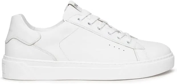 Nero Giardini E400240U Мужские кожаные кроссовки, White