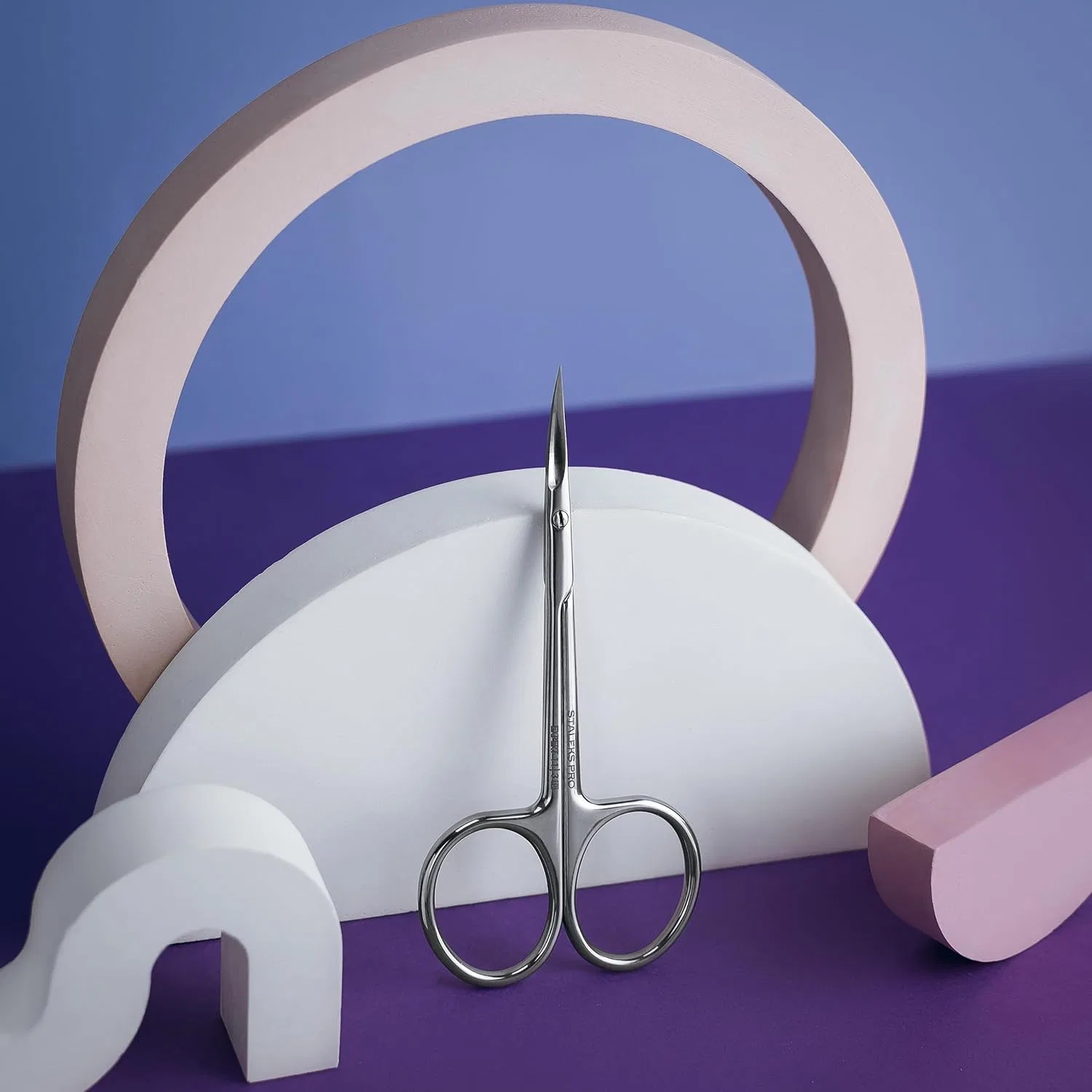 Профессиональные ножницы для кутикулы «Expert SE 11/3» для левшей от STALEKS PRO Natury Nails — фото 4