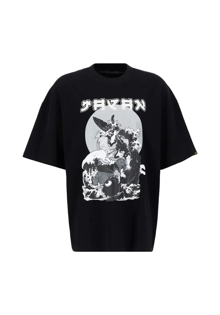 

Футболка Alpha Industries " Alpha Industries Мужская - Футболки Japan Warrior T", белый