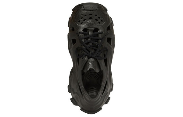 Кроссовки hd lace up cut out sneakers 'black' Balenciaga, черный — фото 3