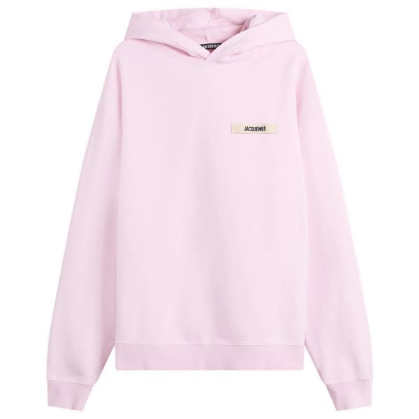 

Худи из грогрена Jacquemus, розовый 2