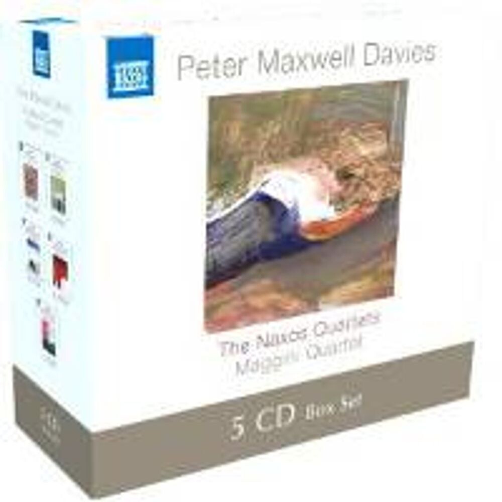 

Диск CD Davies P.M.: Naxos Quartets - Sir Peter Maxwell Davies, Maggini Quartet