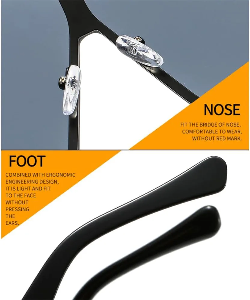 

Солнцезащитные очки с крупной оправой в виде буквы B для женщин, ретро-очки с металлическим блеском для мужчин, градиентные солнцезащитные очки для женщин generic, C2