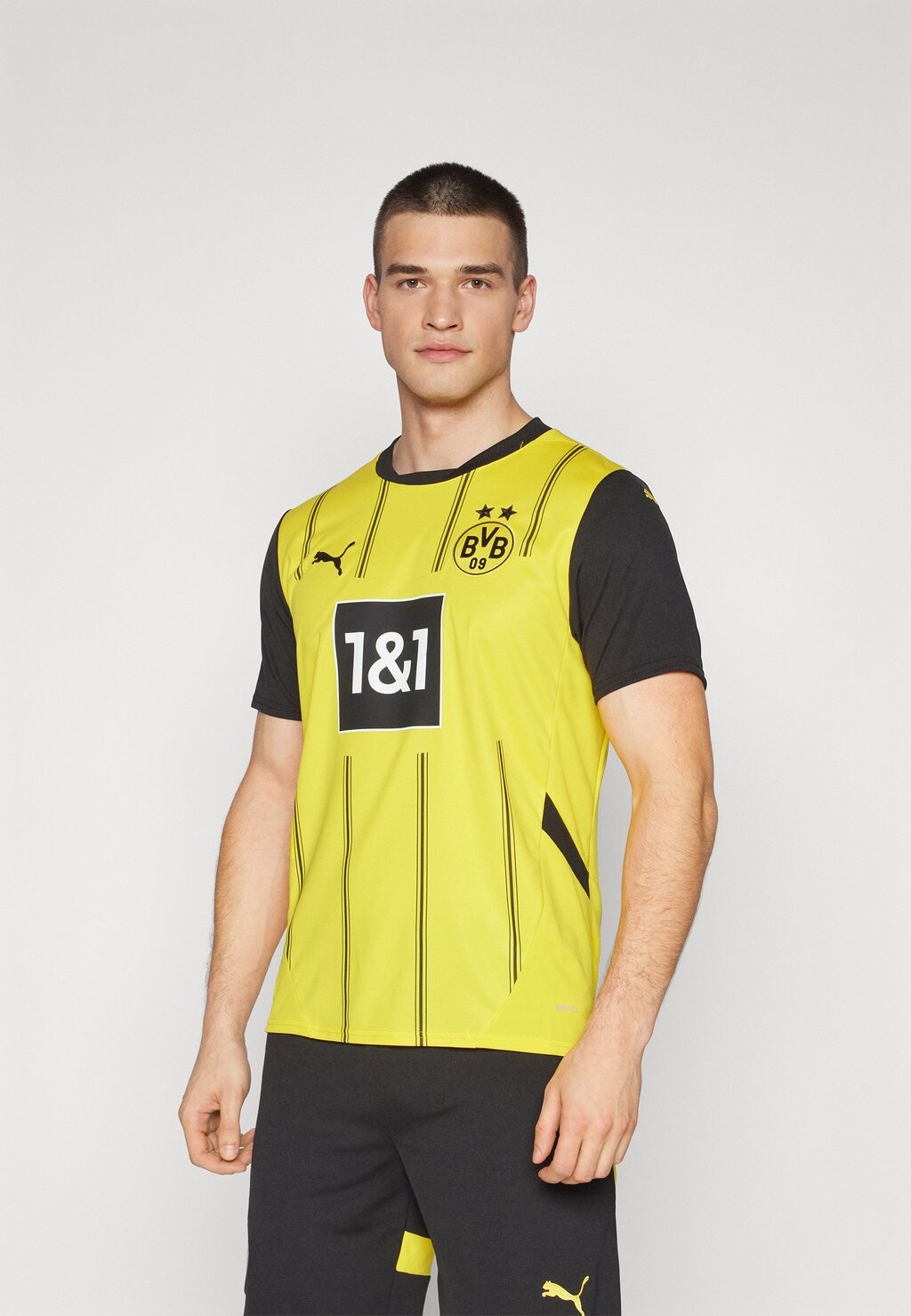 

Клубная одежда Puma, более быстрый желтый/черный Bvb Borussia Dortmund Home Replica