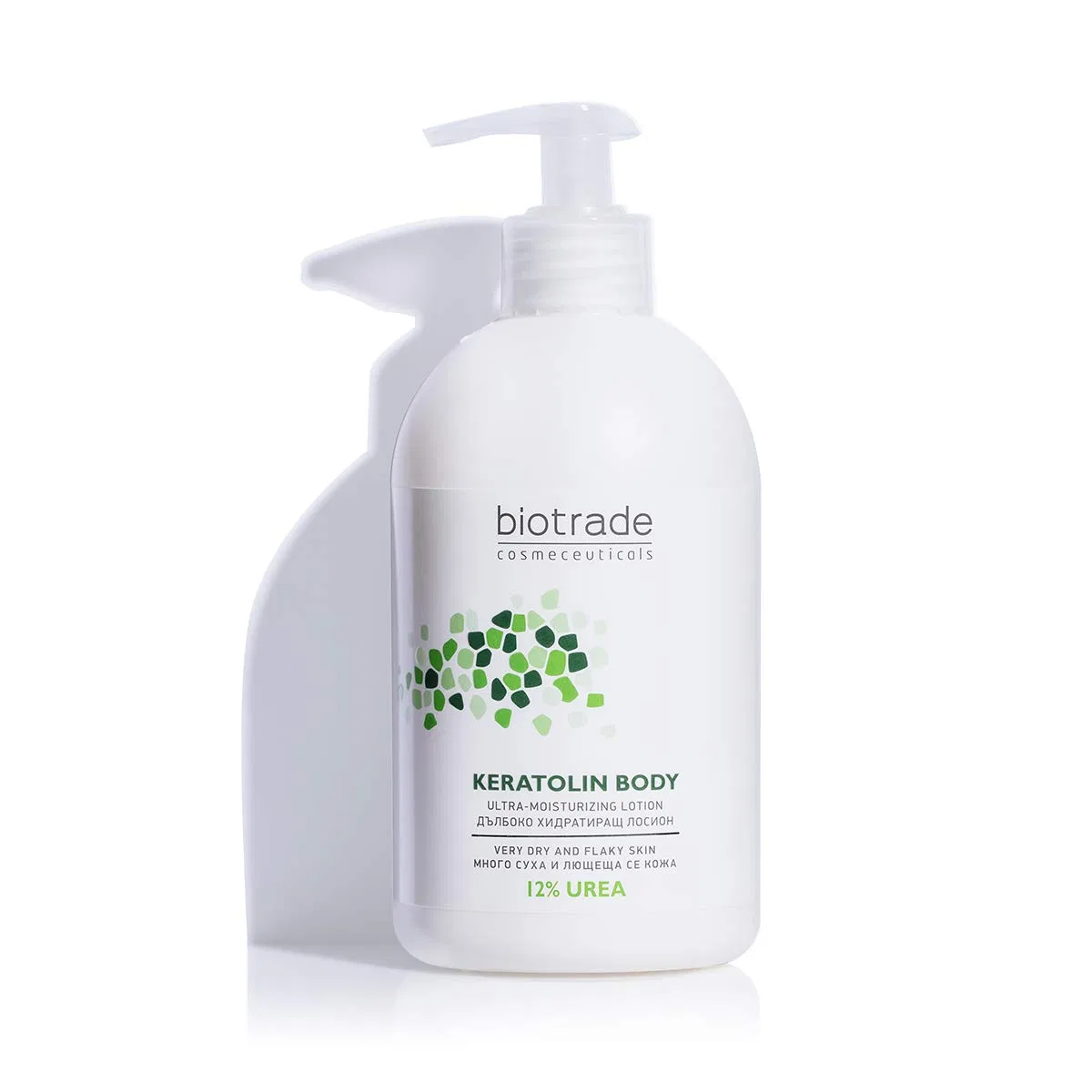 Ультраувлажняющий лосьон для тела Biotrade Keratolin с 12% мочевины, 400 мл Biotrade