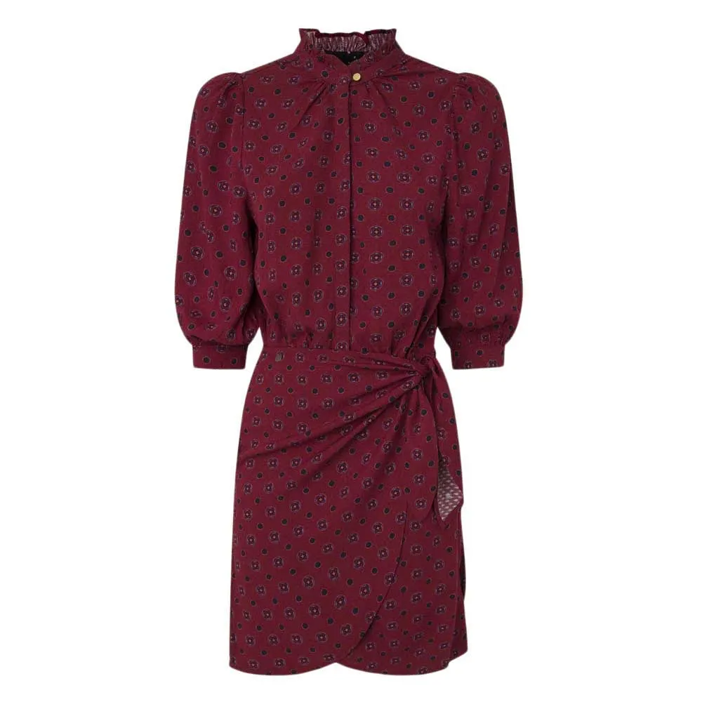 

Платье Pepe Jeans Picci long sleeve short, красный